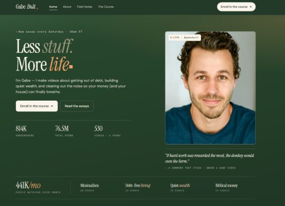 Gabe Bult — Website