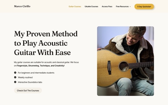 Marco Cirillo — Course page
