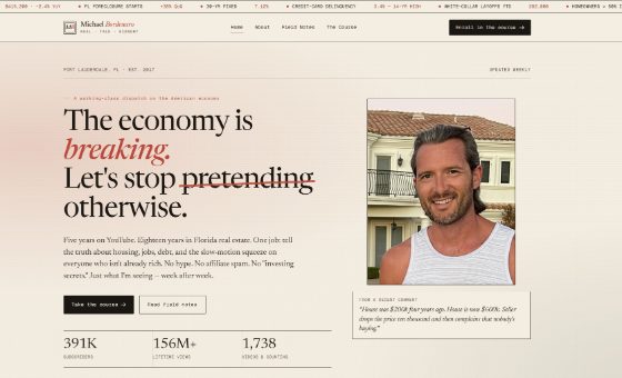 Michael Bordenaro — Website