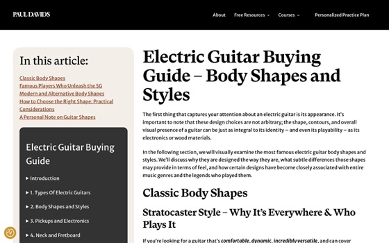 Paul Davids — Buying guide