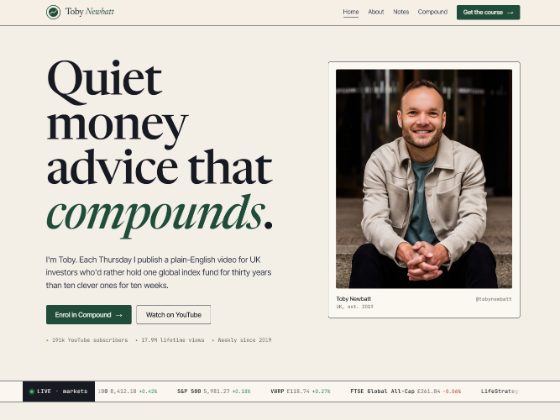 Toby Newbatt — Website
